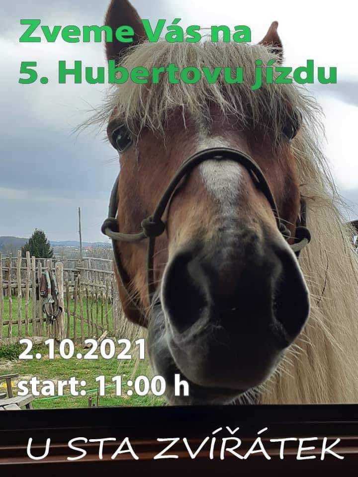 5. Hubertova jízda v Sedlci dne 2.10.2021 od 11.00 hod.
